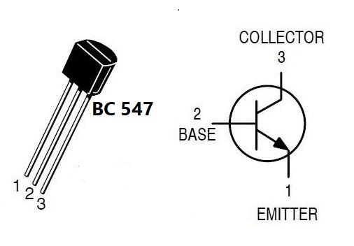 transistor npn BC547 mifratech